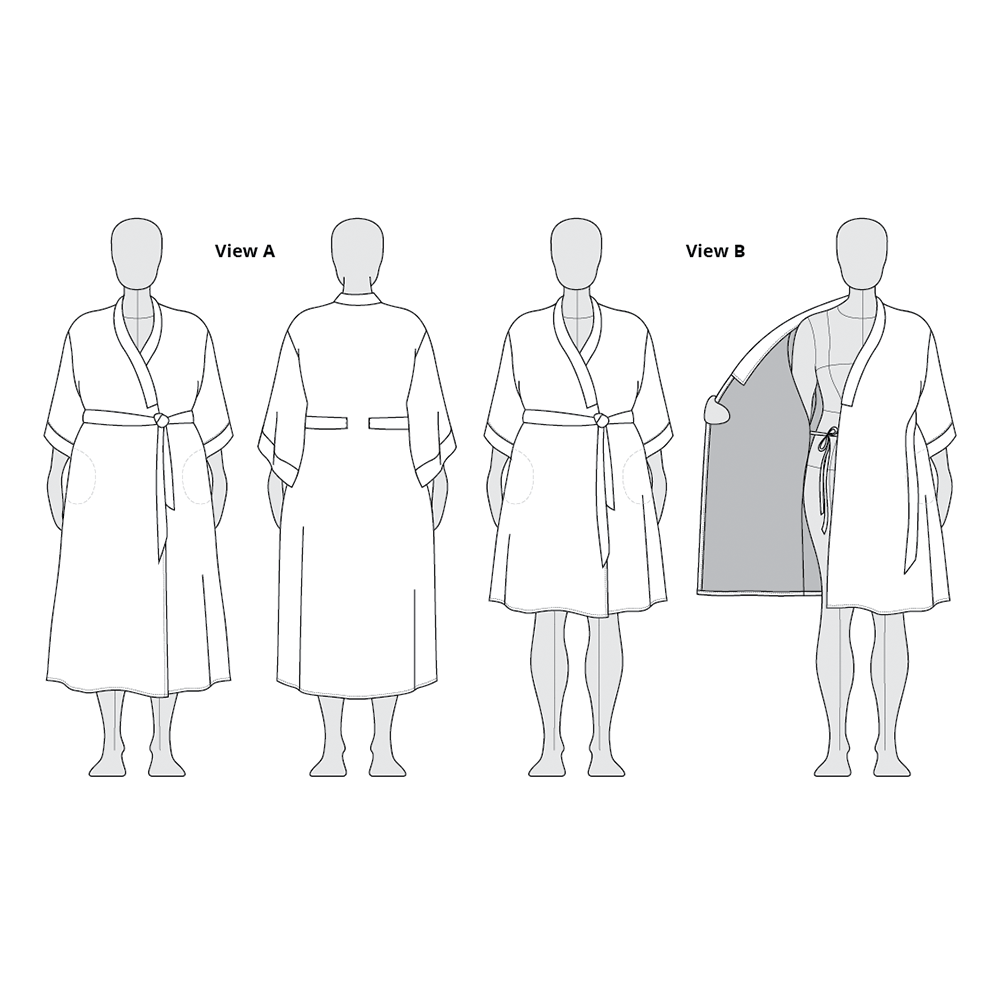 VIRTUAL WORKSHOP: Sew Suki Robe