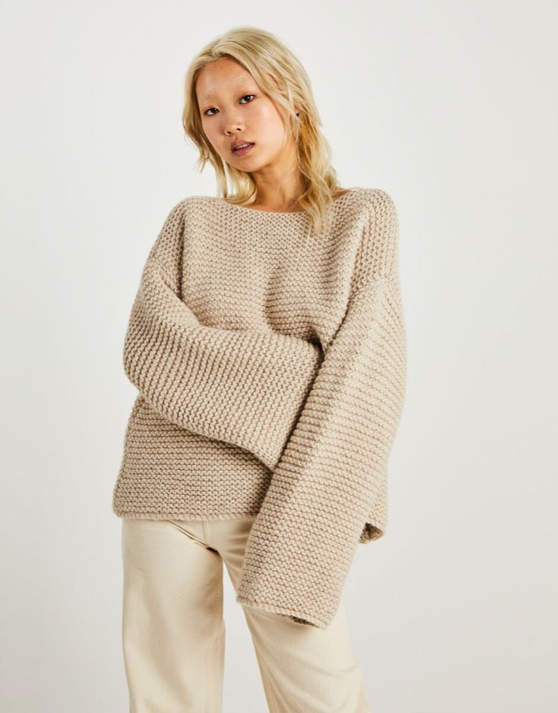 Wool & the Gang Sunrise Sweater Knitting Pattern Pattern Wool and the Gang