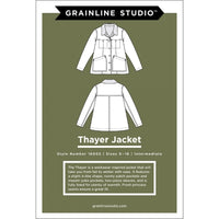 Thayer Jacket Pattern Pattern Grainline Studio