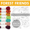 Ultimate Embroidery Kit Sublime Stitching Forest Friends