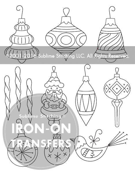 Vintage Ornaments Embroidery Patterns Sublime Stitching