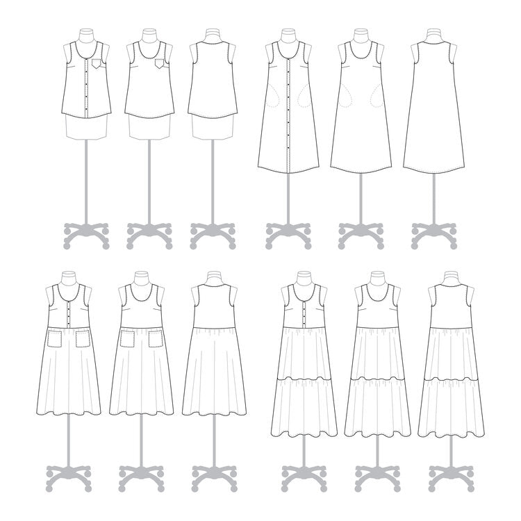 Verano Dress Pattern Pattern Christine Haynes