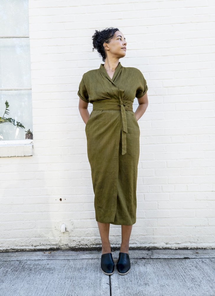 Wildwood Wrap Dress Pattern (Sizes 00 - 22)