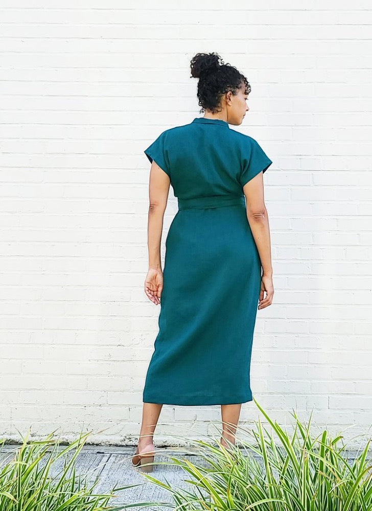 Wildwood Wrap Dress Pattern (Sizes 00 - 22)