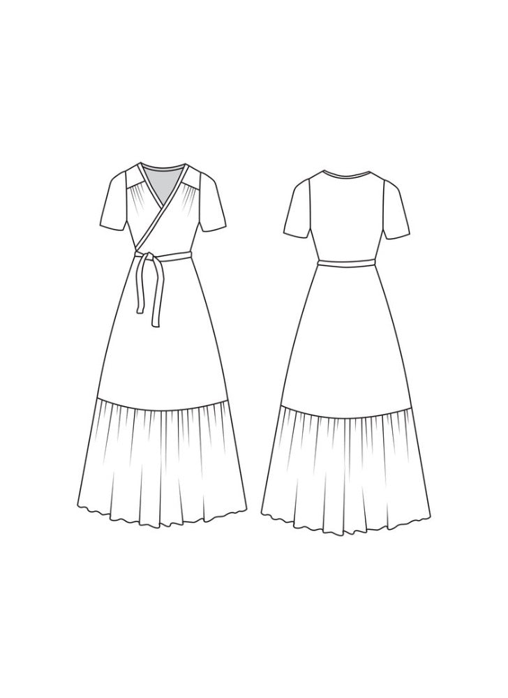 The Westcliff Dress Pattern Pattern Friday Pattern Company
