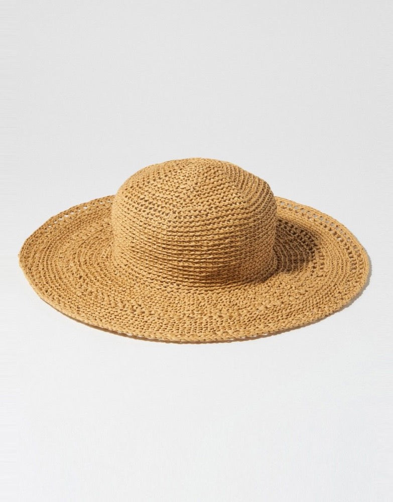 Crochet raffia hat hot sale