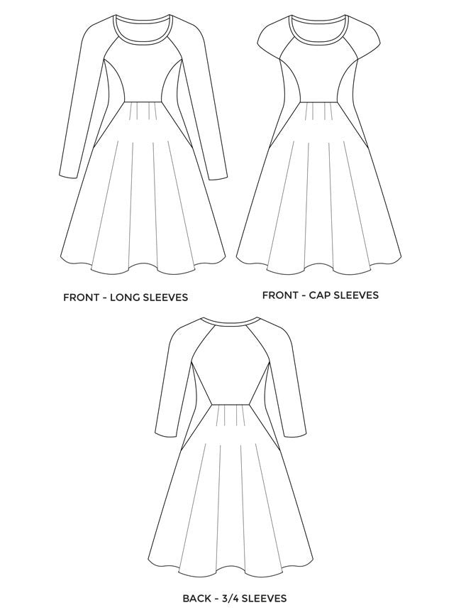 Zadie Dress Pattern Pattern Tilly and the Buttons