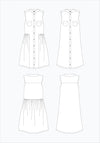 Alder Shirtdress Pattern Pattern Grainline Studio