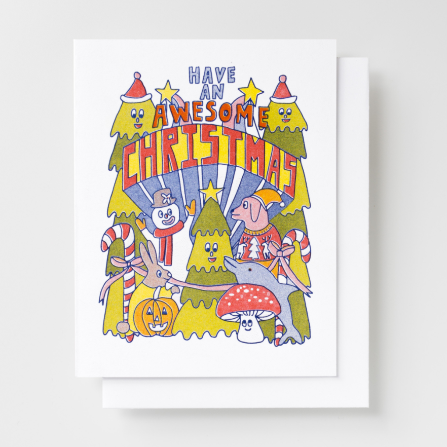 Awesome Christmas - Set of 8 Cards