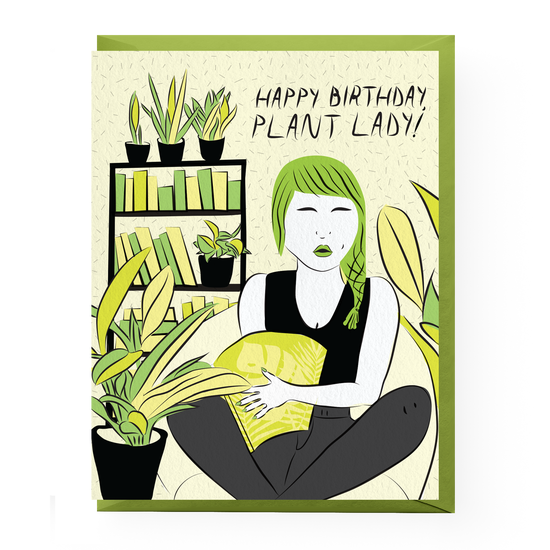 Plant Lady Birthday Card