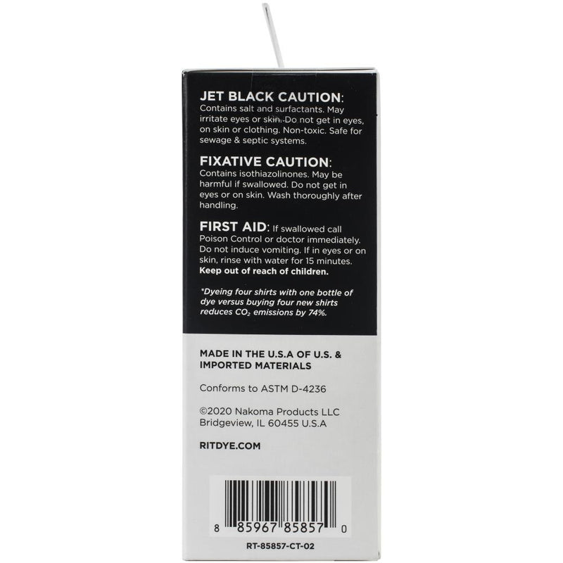 Back 2 Black Dye Kit Dye RIT