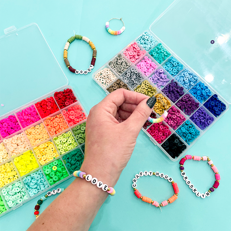 CRAFTY HOUR: Beaded Friendship Bracelets Past Workshop Brooklyn Craft Company