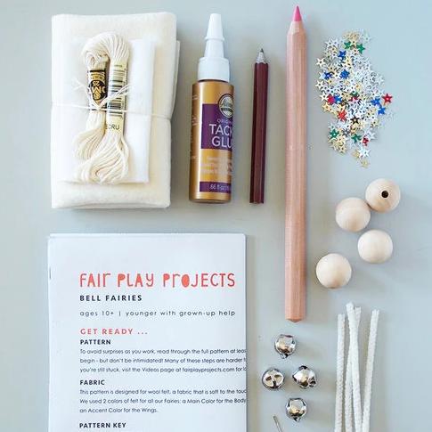 Bell Fairies Kit Kit Fair Play Projects