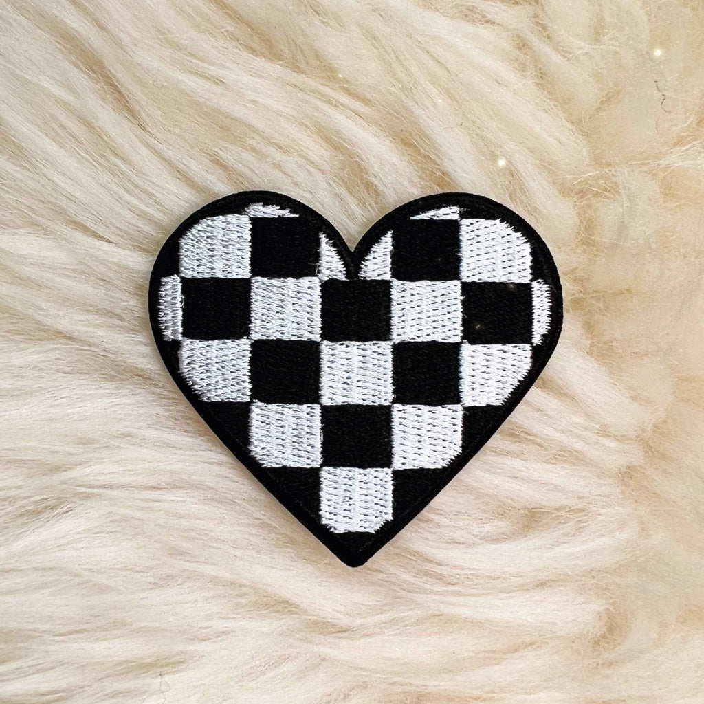 Checker Heart Patch