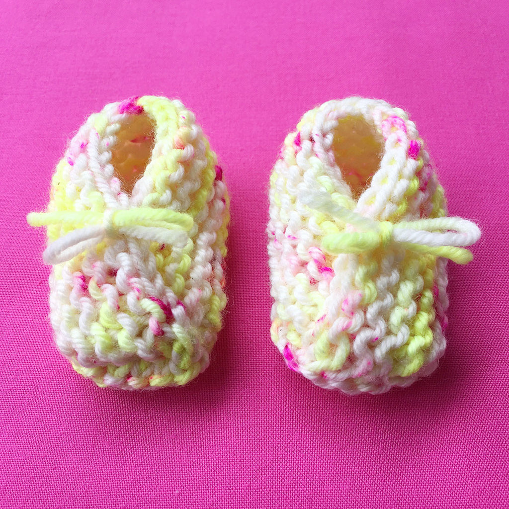 Knit Baby Booties Workshop