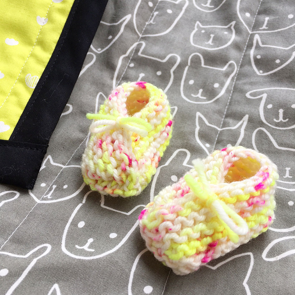 Knit Baby Booties Workshop