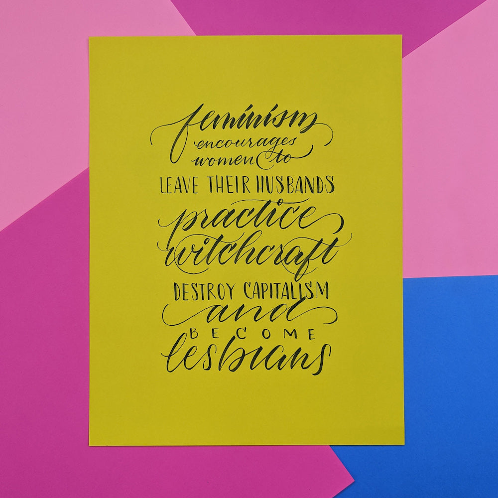 Brush Marker Lettering – Brooklyn Craft Company