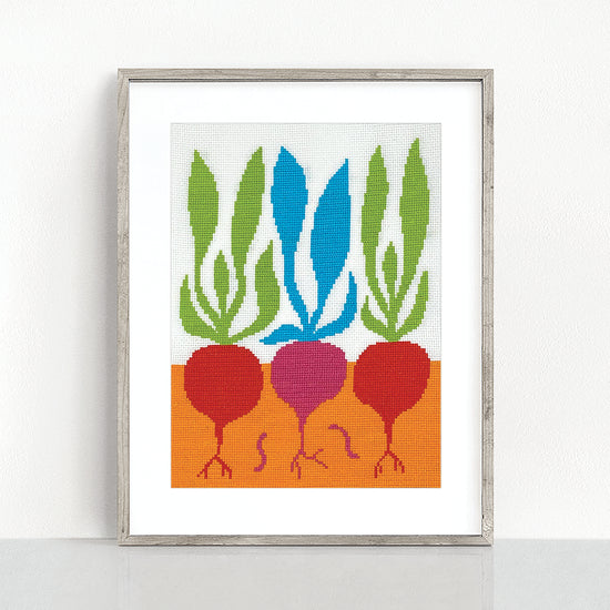 Budgie Goods Beet Cross Stitch Kit
