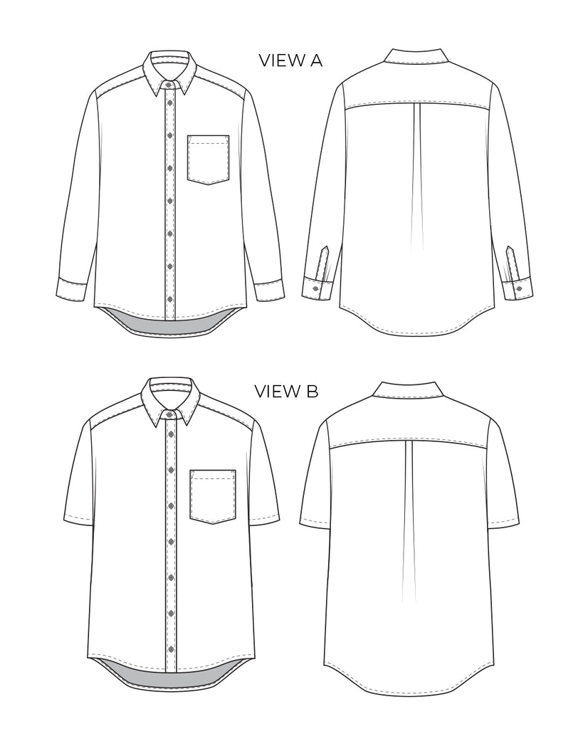 5-Week Sewing Course - Button Up Shirt