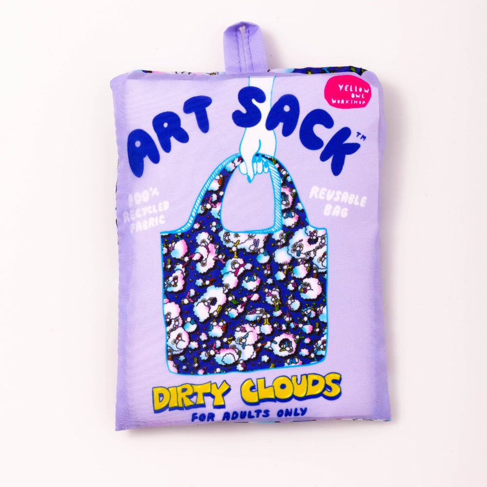 Dracula's Flute Art Sack - Reusable Tote Bag Accessories Yellow Owl Workshop