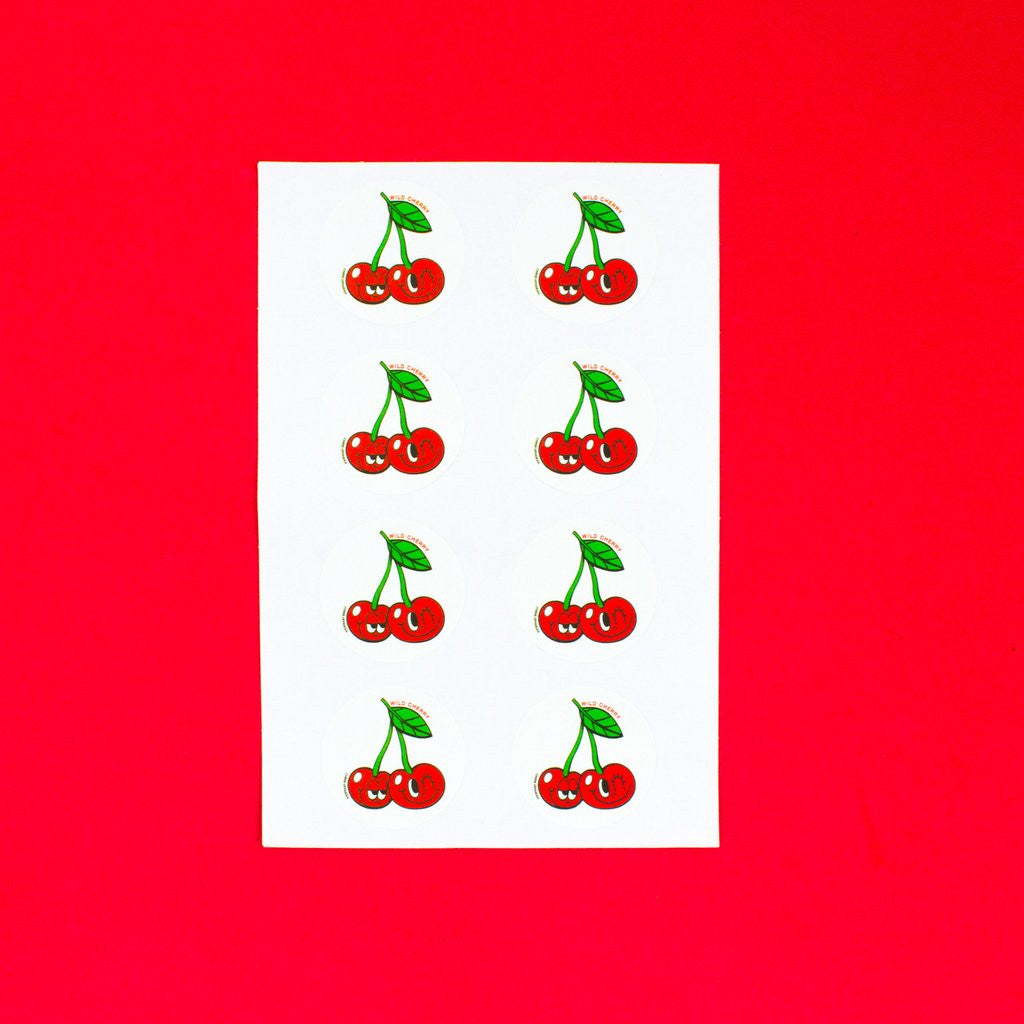 Scratch + Sniff Sticker Set: Wild Cherry