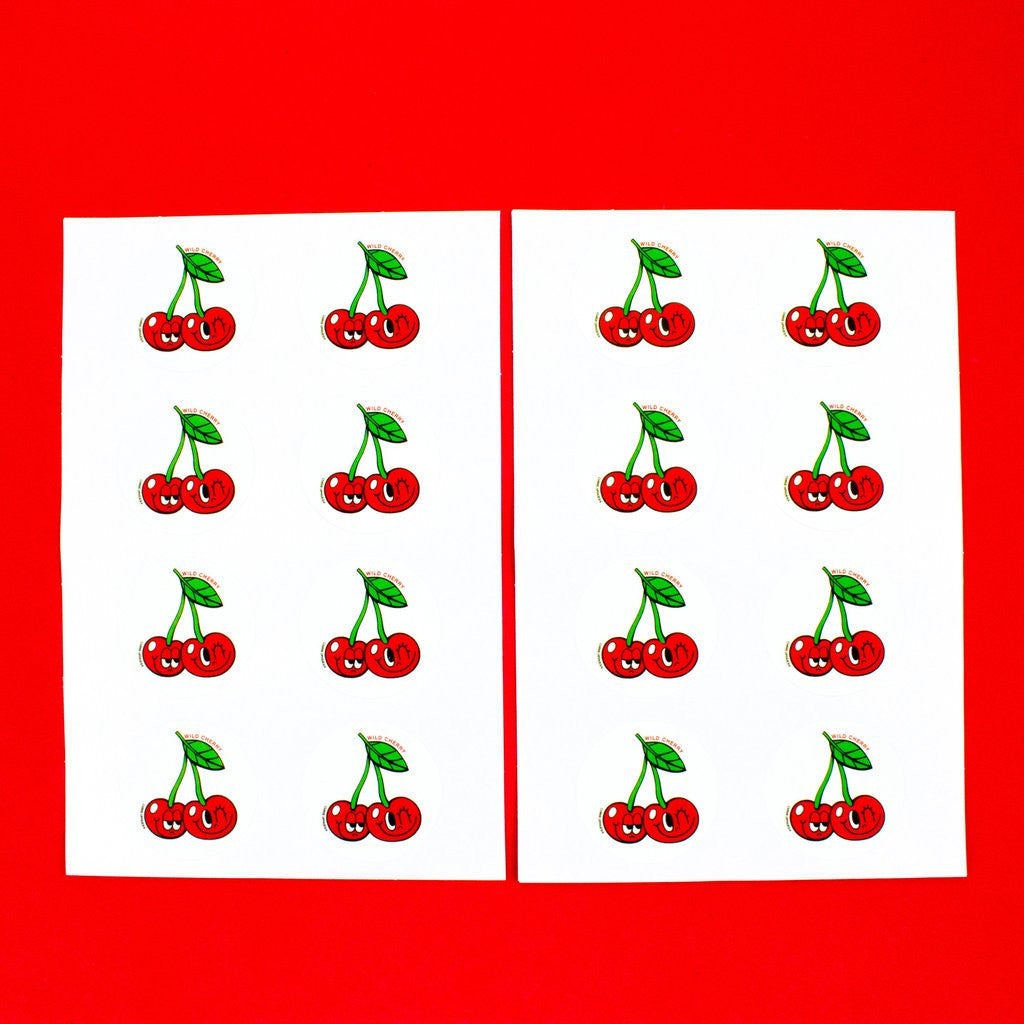 Scratch + Sniff Sticker Set: Wild Cherry
