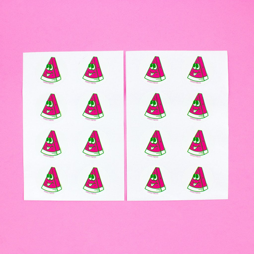 Scratch + Sniff Sticker Set: Sweet Watermelon