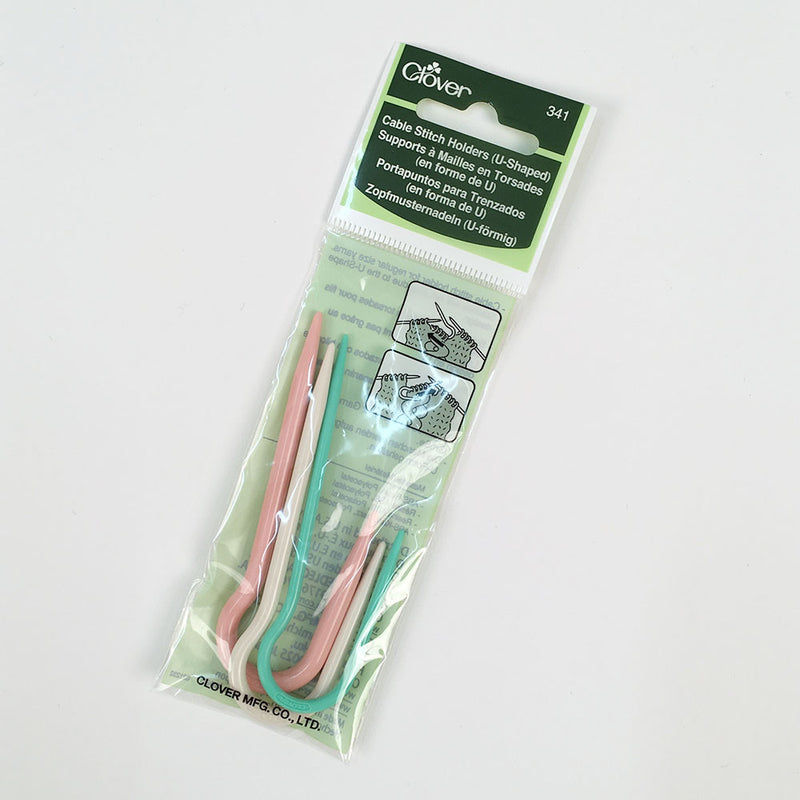 Cable Stitch Holder "U" Notions Clover