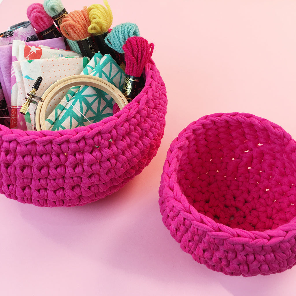 Crochet Bowl Workshop