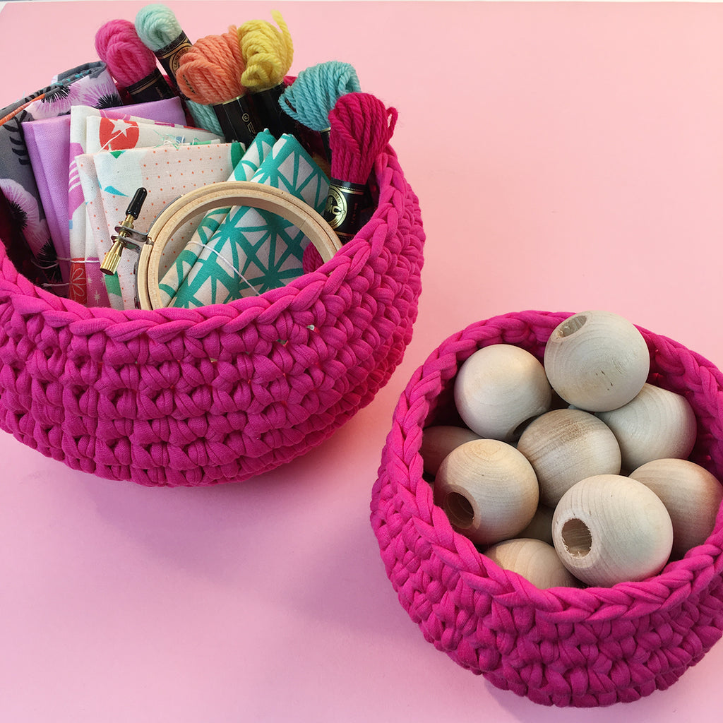 Crochet Bowl Workshop – Brooklyn Craft Company