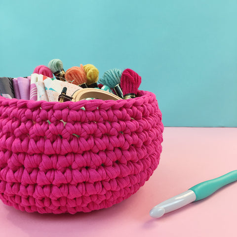 Crochet Bowl Workshop – Brooklyn Craft Company