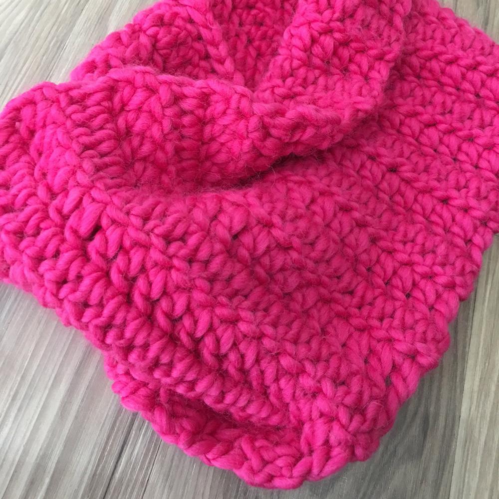 VIRTUAL WORKSHOP: Crochet 101 (Chunky Cowl)