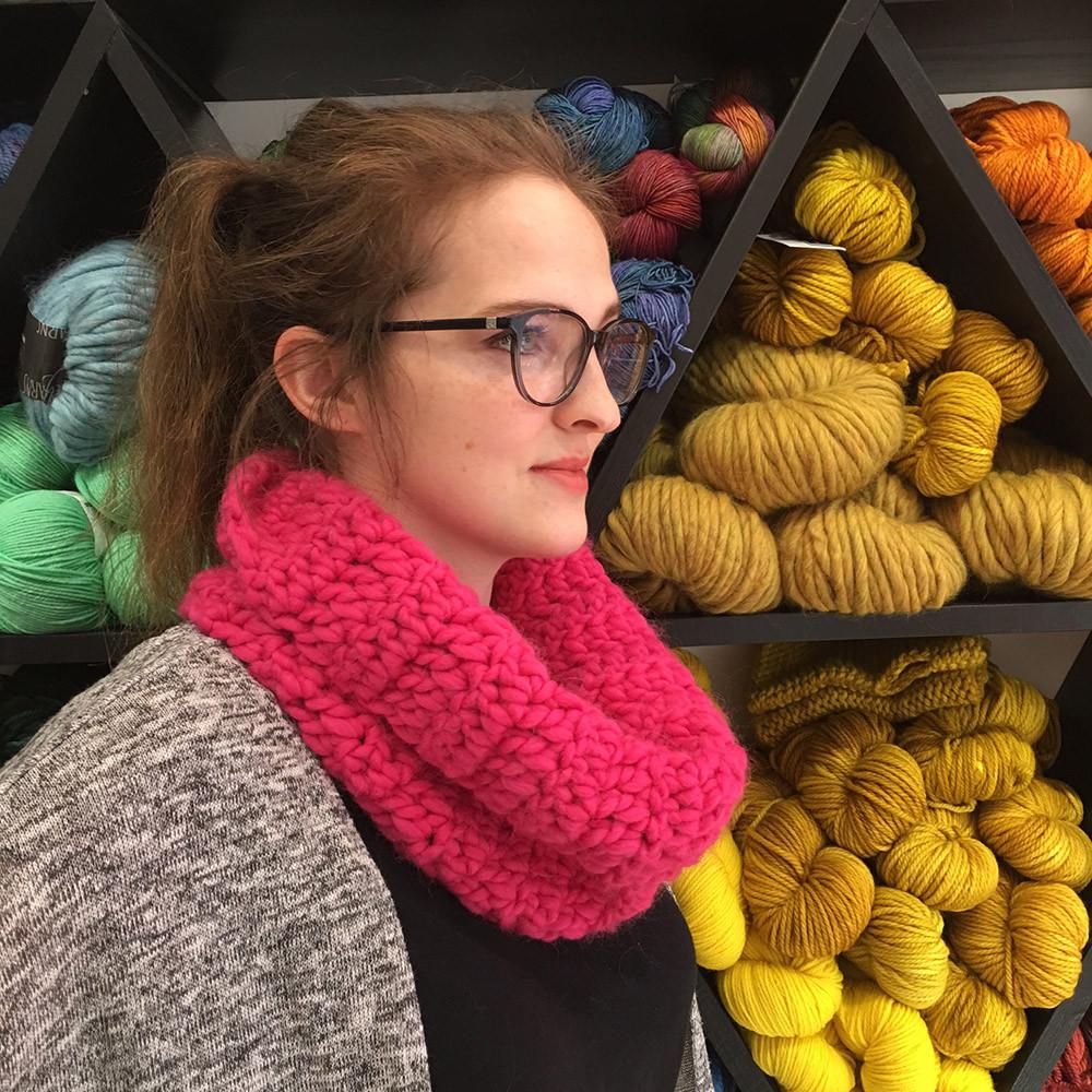 VIRTUAL WORKSHOP: Crochet 101 (Chunky Cowl)