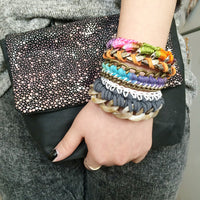 Metal + Crochet Jewelry Past Workshop Brooklyn Craft Company