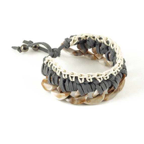 Metal + Crochet Jewelry