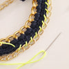 Metal + Crochet Jewelry Past Workshop Brooklyn Craft Company