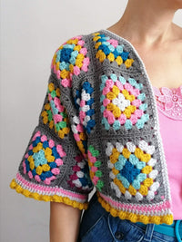 VIRTUAL WORKSHOP: Crochet a Cropped Granny Jacket Past Workshop Brooklyn Craft Company