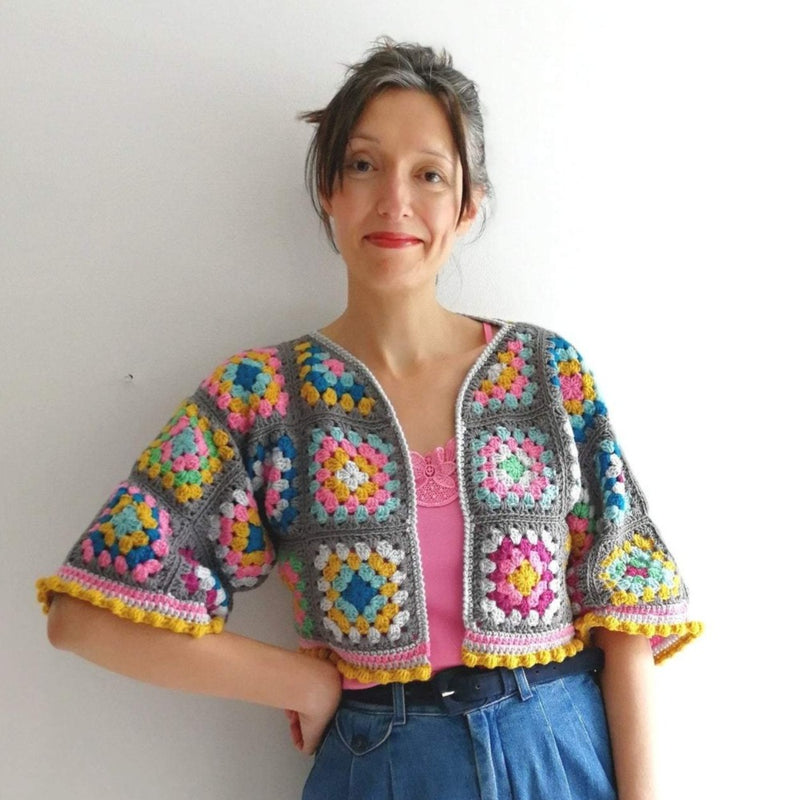 VIRTUAL WORKSHOP: Crochet a Cropped Granny Jacket Past Workshop Brooklyn Craft Company