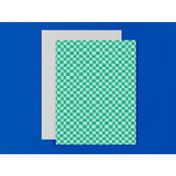 Chunky Checker Blank Pattern Card