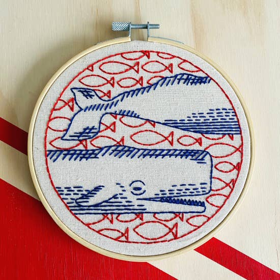 Deep Dive Embroidery Kit