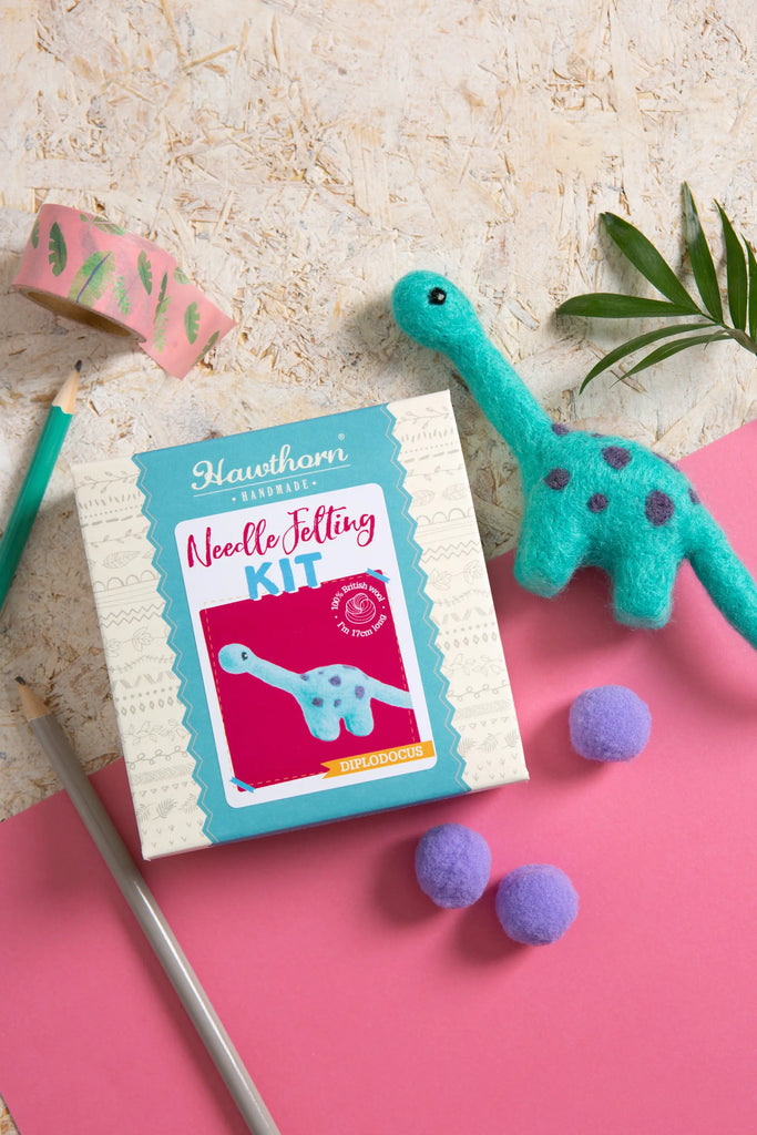 Diplodocus Mini Felting Kit