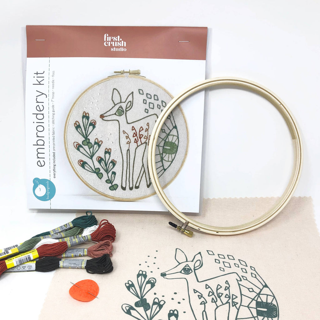 Doe Embroidery Kit