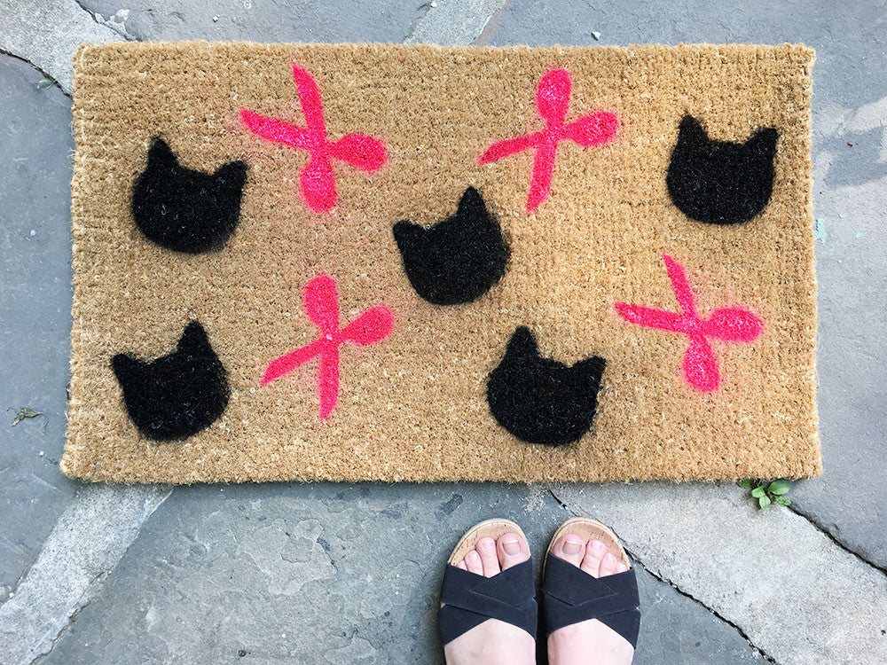 photos for doormat diy Brooklyn Craft Company