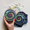 Spiral Sampler Beginner Embroidery Kit Kit Jessica Long Embroidery