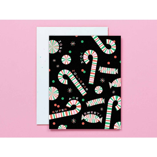 Super Sweet Holidays Christmas Candy Card Greeting Cards My Darlin'