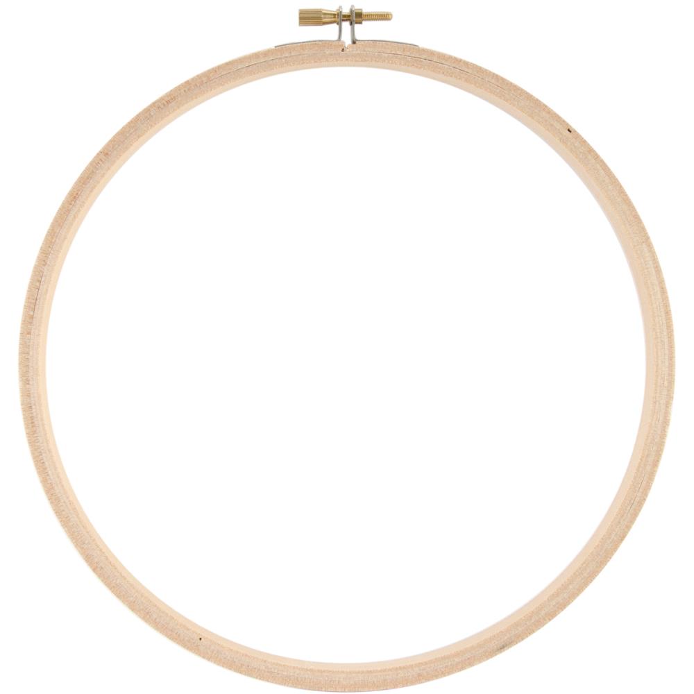 GuoFa 5 pieces 8 inch round embroidery hoops, imitated wood