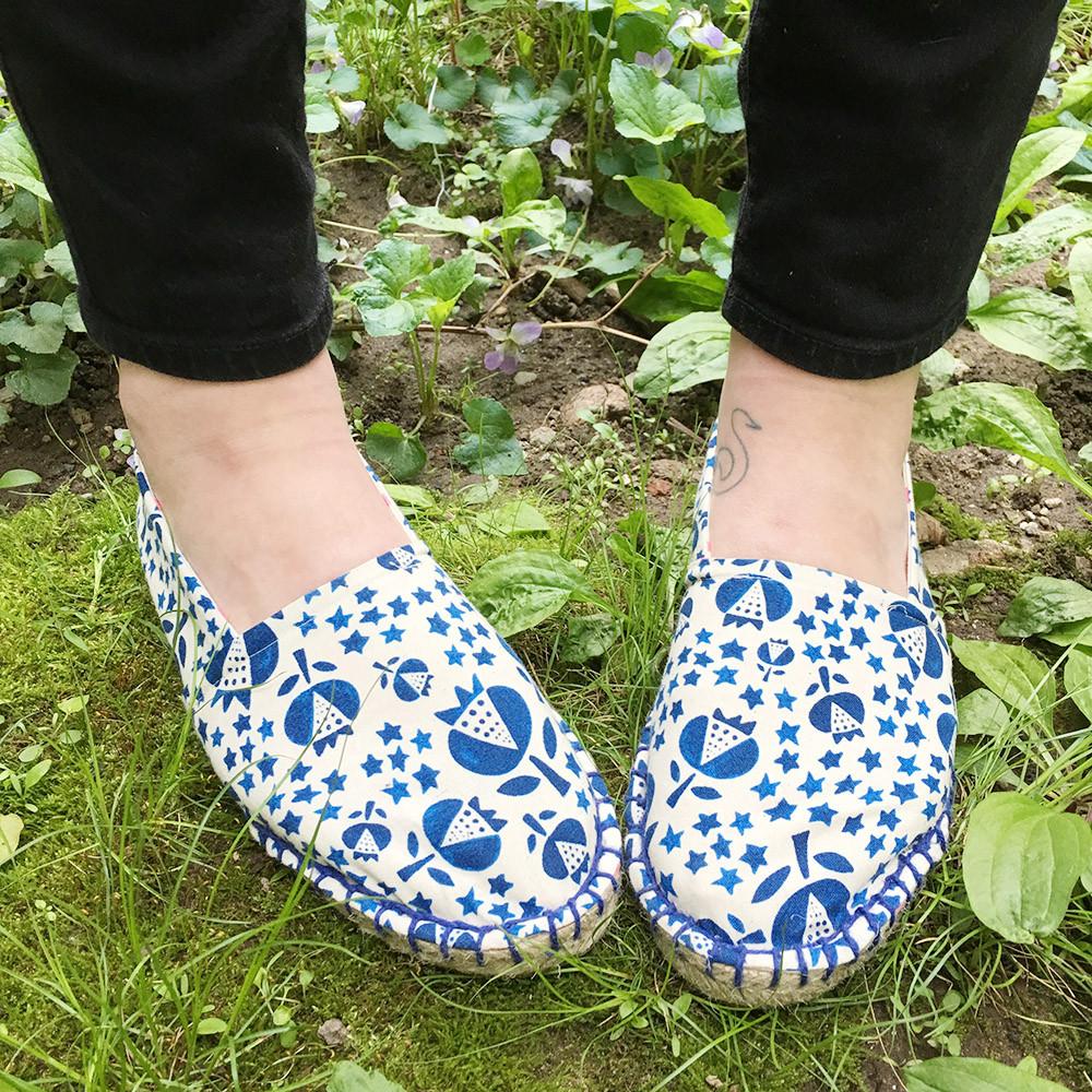 DIY Espadrille Shoes Past Workshop Brooklyn Craft Company