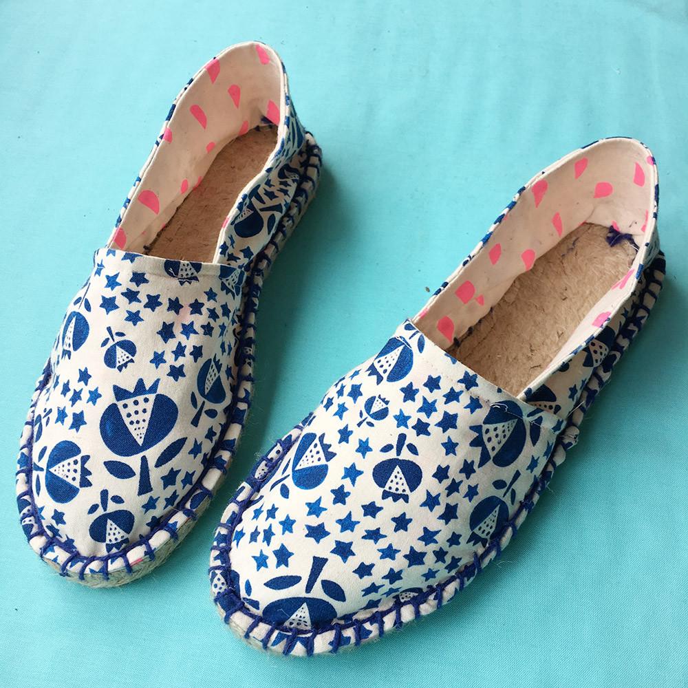 DIY Espadrille Shoes Past Workshop Brooklyn Craft Company