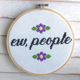 Ew, People Cross Stitch Kit