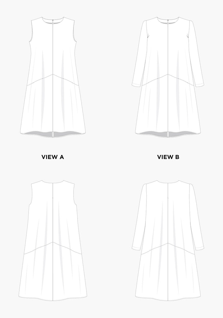 Farrow Dress Pattern Pattern Grainline Studio